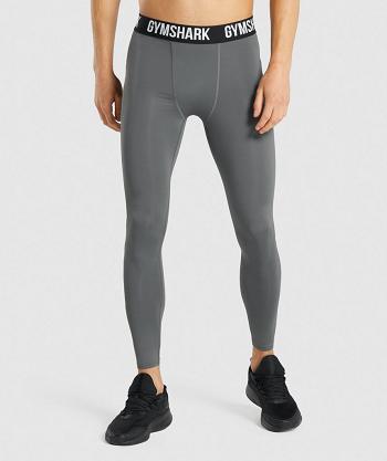 Leggins Gymshark Element Baselayer Hombre Gris | CO 3938NWY